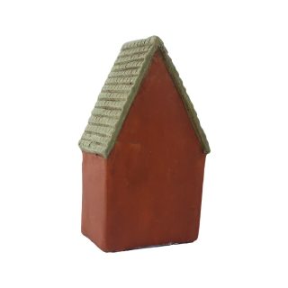 Dekorace domeček X7365/2 - 8.5 × 6.5 × 15.5 cm