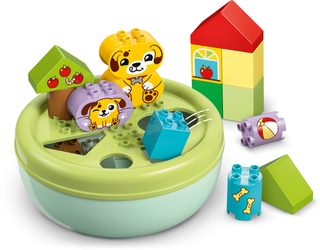 LEGO Duplo třídění tvarů – domeček pro štěňátka 10441