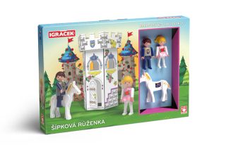 IGRÁČEK - Šípková Růženka - kreativní set s pohádkou