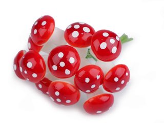Muchomůrka k aranžování 18x21 mm  balení 12 kusů
