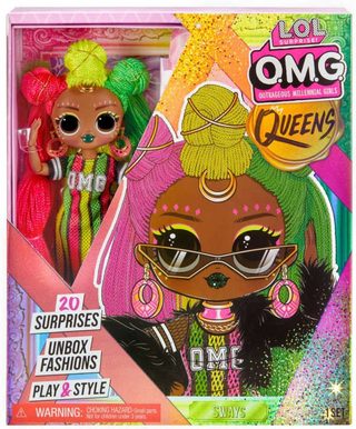 L.O.L. Surprise! O.M.G. Queens Sways (20 překvapení)