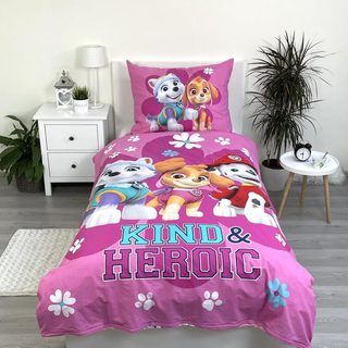 Povlečení Paw Patrol PP 475 Heroic 140x200, 70x90 cm