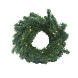 Vánoční věnec s LED osvětlením nenadekorovaný P2359/2 - 45 × 45 × 0 cm
