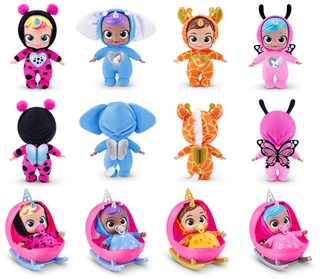 ASMODEE Babycorns S1 Miminko s doplňky 15 překvapení v kolébce 4 druhy