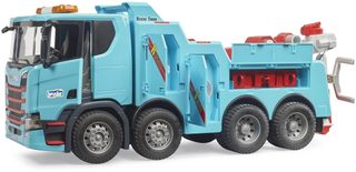 BRUDER 03553 Auto Scania Super 560R odtahovka na baterie Světlo Zvuk