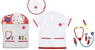 Klein dětský doktorský set (plášť + vybavení)