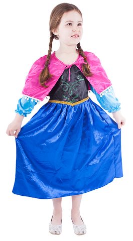 Kostým pro děti princezna zimní království, vel. M