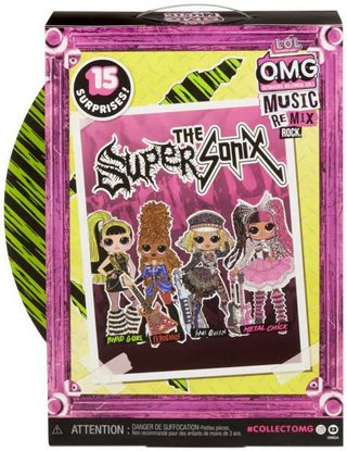 L.O.L. Surprise! O.M.G. Remix Rock Bhad Gurl (15 překvapení)