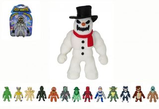 Flexi Monster strašidelné figurky série 6 natahovací silikon 14cm mix druhů na kartě 16,5x23,5cm