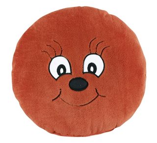 Polštářek Kulička Terrakota 65/037 průměr 35 cm