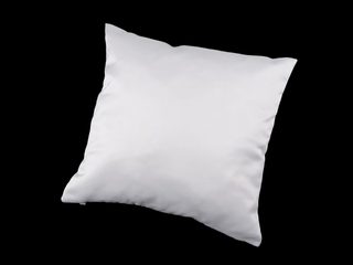 Saténový svatební polštářek na prstýnky k dozdobení 30x30 cm