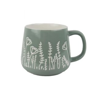 Porcelánový hrnek polní kvítí X8700 - 450 ml; 385 g; D81xH89xBD75mm