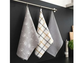 Kuchyňské bavlněné utěrky Pampelišky 45×70 cm 3 ks