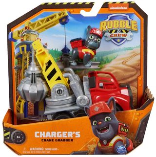 SPIN MASTER Rubble & Crew základní vozidlo s figurkou Charger Tlapková Patrola
