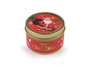 Vánoční vonná svíčka v plechovce 60 g