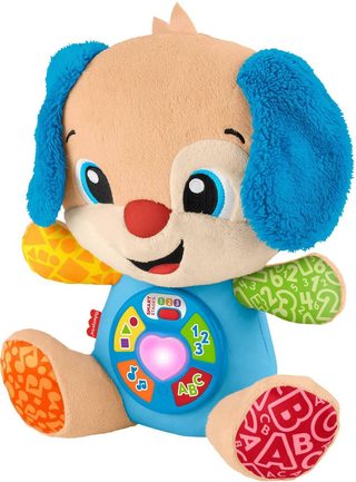 Fisher-Price mluvící pejsek (interaktivní, baterie, světlo, zvuk)