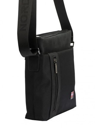 Nordee Pánská crossbody taška 23 x 24 cm černá