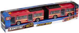 Teamsterz autobus kloubový 46cm na baterie Světlo Zvuk různé barvy