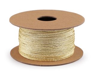 Lurexová šňůrka plochá / provázek šíře 1,2 mm