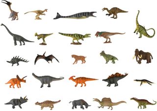 MAC TOYS Kalendář adventní dinosauři 24 zvířátek s doplňky