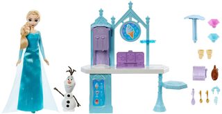 Frozen zmrzlinový stánek Elsa a Olaf (herní set + modelína) Mattel