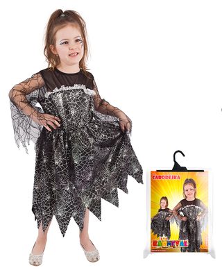 Karnevalový kostým čarodějnice/halloween, vel. M
