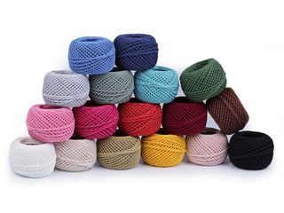 Bavlněná příze macrame / háčkovací 40 g