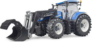 BRUDER 03121 Traktor New Holland T7.315 s čelním nakladačem 1:16 plast
