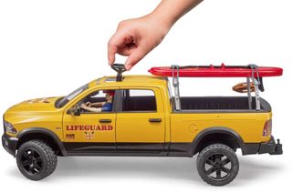 Bruder RAM 2500 Power Wagon pobřežní stráž (baterie, světlo, zvuk) 02506