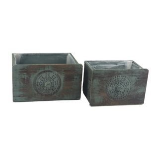 Obal s plastem, S/2 D7412 - 25x18x13/14cm