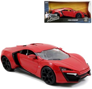 Jada Lykan Hypersport 19 cm (Rychle a zběsile, kov, volný chod)
