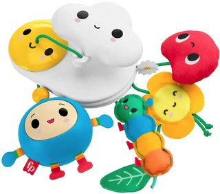 FISHER PRICE Baby Happy World Kytička se závěsnými hračkami pro miminko