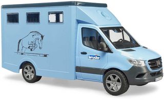 Bruder Mercedes-Benz Sprinter přeprava zvířat s koněm 02674
