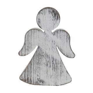 Dekorace anděl D7982/3 - 24x23.5x2.5cm