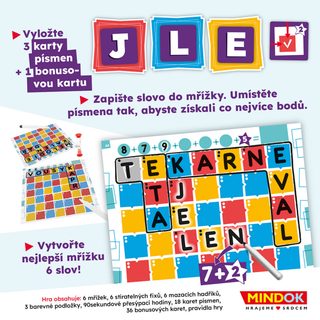 MINDOK HRA Barvy slov *SPOLEČENSKÉ HRY*