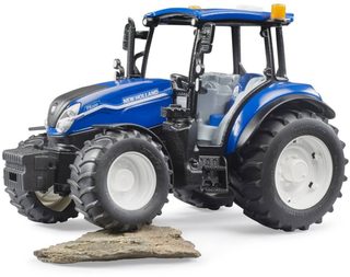 BRUDER 02184 Traktor New Holland T5.120 modrý model 1:16 plast