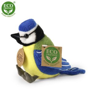 Plyšová sýkorka 11 cm ECO-FRIENDLY