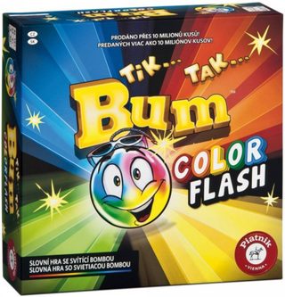 PIATNIK Hra TIK TAK BUM Color Flash na baterie Světlo *SPOLEČENSKÉ HRY*