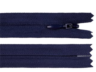 Spirálový zip skrytý YKK No 3 délka 60 cm
