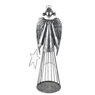Anděl na svíčku K4429/2 - 37,5 cm