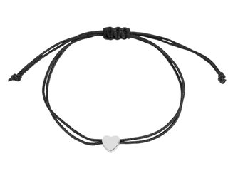 Náramek shamballa srdce z nerezové oceli