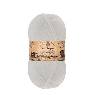Příze s vlnou Kartopu Melange wool 100 g