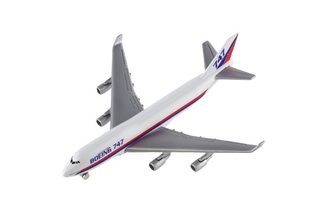 Letadlo Welly Boeing 747 plast/kov 15cm