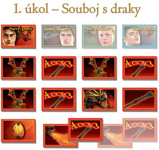 EFKO Hra Harry Potter Turnaj tří čarodějnických škol 3v1