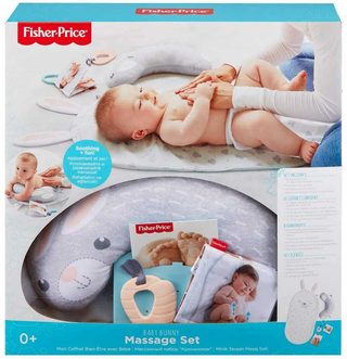 Fisher-Price masážní dečka Baby Bunny s kousátkem