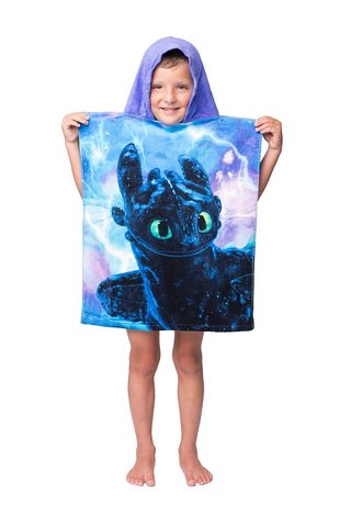 Pončo Jak vycvičit draka magic 50x115 cm
