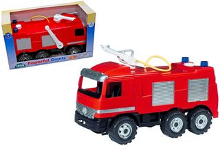 Mercedes hasičské auto 70 cm (stříká vodu) 2028
