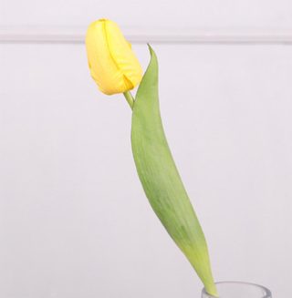 Umělý tulipán žlutý X6862-02
