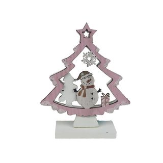 Dekorační stromeček D4418 - 13.5 x 4.5 x 17 cm