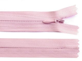 Zip skrytý nedělitelný 3 mm délka 35 cm